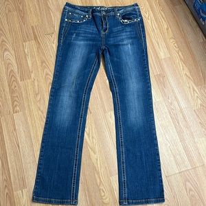 LA Idol USA jeans size‎ 15/34 long bootcut